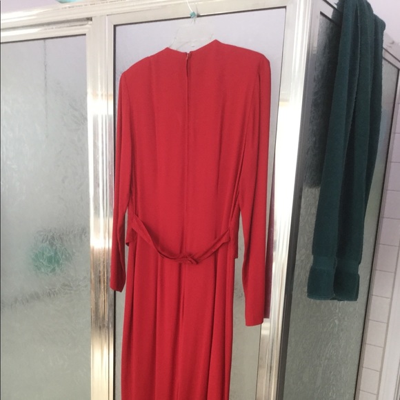 🎉PRICE DROP 🎀Carol Anderson size 10 red dress - Picture 3 of 7